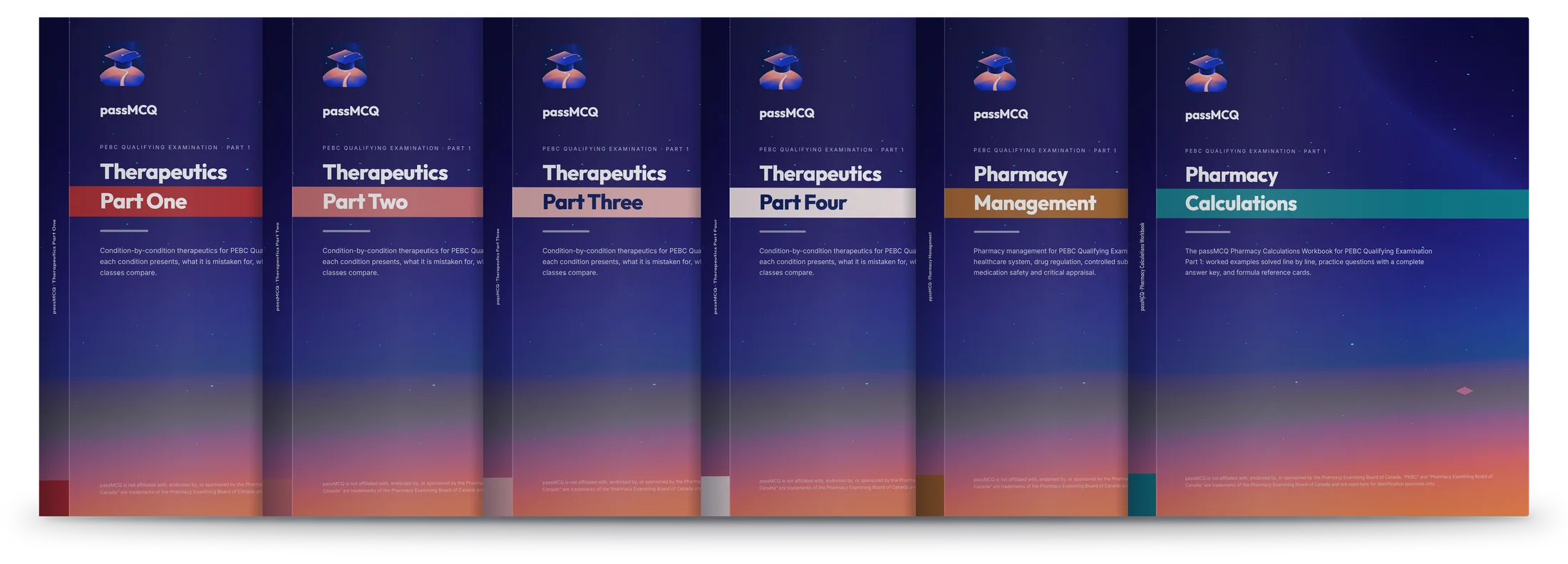 The Complete Collection — all six passMCQ books
